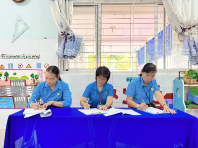 Trường mầm non Phú Tân tổ chức hội thi “Giáo viên dạy giỏi” cấp cơ sở năm học 2022 - 2023