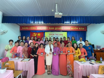 Trường mầm non Phú Tân tổ chức Hội nghị công chức, viên chức năm học 2022-2023